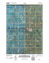 Kanawha Iowa Historical topographic map, 1:24000 scale, 7.5 X 7.5 Minute, Year 2010