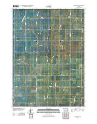Kanawha SE Iowa Historical topographic map, 1:24000 scale, 7.5 X 7.5 Minute, Year 2010