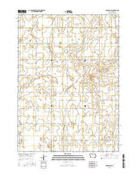 Kanawha SE Iowa Current topographic map, 1:24000 scale, 7.5 X 7.5 Minute, Year 2015