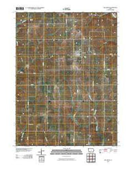 Kellerton Iowa Historical topographic map, 1:24000 scale, 7.5 X 7.5 Minute, Year 2010