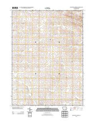 Keystone North Iowa Historical topographic map, 1:24000 scale, 7.5 X 7.5 Minute, Year 2013
