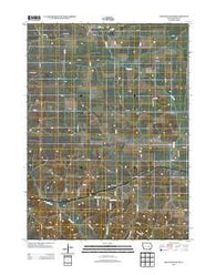 Keystone South Iowa Historical topographic map, 1:24000 scale, 7.5 X 7.5 Minute, Year 2013