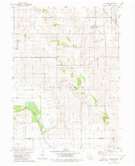 Killduff Iowa Historical topographic map, 1:24000 scale, 7.5 X 7.5 Minute, Year 1980