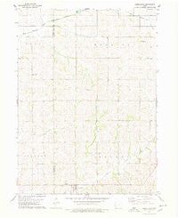 Kimballton Iowa Historical topographic map, 1:24000 scale, 7.5 X 7.5 Minute, Year 1978