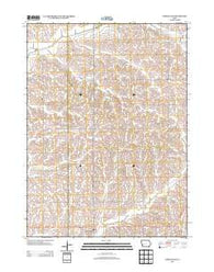 Kimballton Iowa Historical topographic map, 1:24000 scale, 7.5 X 7.5 Minute, Year 2013