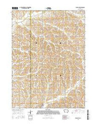Kimballton Iowa Current topographic map, 1:24000 scale, 7.5 X 7.5 Minute, Year 2015