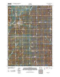 Kingsley Iowa Historical topographic map, 1:24000 scale, 7.5 X 7.5 Minute, Year 2010