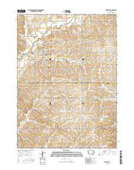 Kingsley Iowa Current topographic map, 1:24000 scale, 7.5 X 7.5 Minute, Year 2015