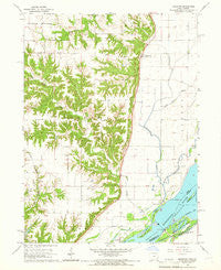 Kingston Iowa Historical topographic map, 1:24000 scale, 7.5 X 7.5 Minute, Year 1964