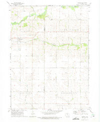 Kinross Iowa Historical topographic map, 1:24000 scale, 7.5 X 7.5 Minute, Year 1973