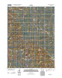 Kirkville Iowa Historical topographic map, 1:24000 scale, 7.5 X 7.5 Minute, Year 2013