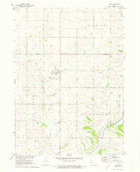 Kiron Iowa Historical topographic map, 1:24000 scale, 7.5 X 7.5 Minute, Year 1971