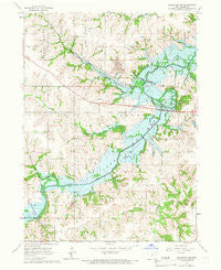 Knoxville SW Iowa Historical topographic map, 1:24000 scale, 7.5 X 7.5 Minute, Year 1965