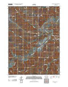 Knoxville SW Iowa Historical topographic map, 1:24000 scale, 7.5 X 7.5 Minute, Year 2010