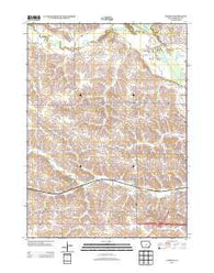 LaMoille Iowa Historical topographic map, 1:24000 scale, 7.5 X 7.5 Minute, Year 2013