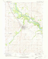 La Porte City Iowa Historical topographic map, 1:24000 scale, 7.5 X 7.5 Minute, Year 1971