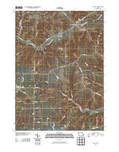 La Motte Iowa Historical topographic map, 1:24000 scale, 7.5 X 7.5 Minute, Year 2010