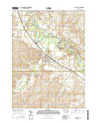 La Porte City Iowa Current topographic map, 1:24000 scale, 7.5 X 7.5 Minute, Year 2015