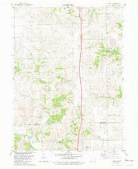 Lacelle Iowa Historical topographic map, 1:24000 scale, 7.5 X 7.5 Minute, Year 1981
