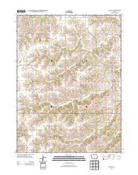 Lacona Iowa Historical topographic map, 1:24000 scale, 7.5 X 7.5 Minute, Year 2013