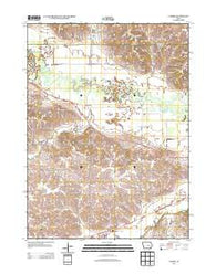 Ladora Iowa Historical topographic map, 1:24000 scale, 7.5 X 7.5 Minute, Year 2013
