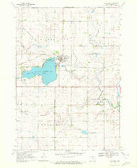 Lake Park Iowa Historical topographic map, 1:24000 scale, 7.5 X 7.5 Minute, Year 1970