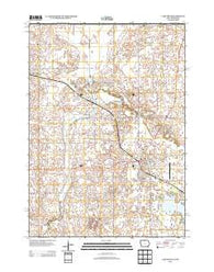 Lake Mills Iowa Historical topographic map, 1:24000 scale, 7.5 X 7.5 Minute, Year 2013