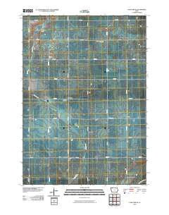 Lake Park SE Iowa Historical topographic map, 1:24000 scale, 7.5 X 7.5 Minute, Year 2010