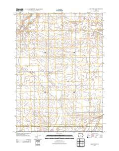 Lake Park SE Iowa Historical topographic map, 1:24000 scale, 7.5 X 7.5 Minute, Year 2013