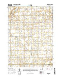 Lake Park SE Iowa Current topographic map, 1:24000 scale, 7.5 X 7.5 Minute, Year 2015