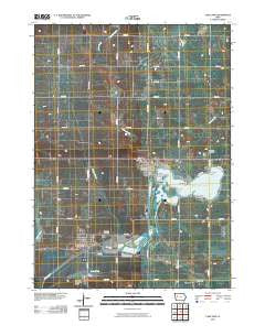 Lake View Iowa Historical topographic map, 1:24000 scale, 7.5 X 7.5 Minute, Year 2010