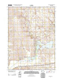 Lake View Iowa Historical topographic map, 1:24000 scale, 7.5 X 7.5 Minute, Year 2013