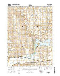 Lake View Iowa Current topographic map, 1:24000 scale, 7.5 X 7.5 Minute, Year 2015