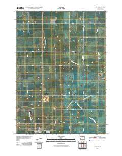 Lakota Iowa Historical topographic map, 1:24000 scale, 7.5 X 7.5 Minute, Year 2010