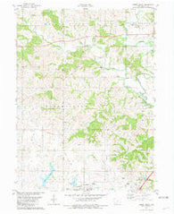 Lamoni North Iowa Historical topographic map, 1:24000 scale, 7.5 X 7.5 Minute, Year 1981