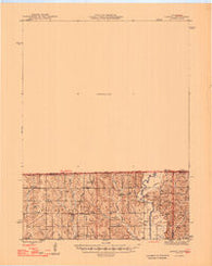 Lamoni Iowa Historical topographic map, 1:62500 scale, 15 X 15 Minute, Year 1947
