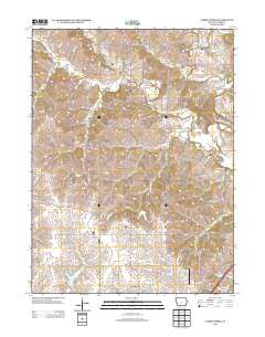 Lamoni North Iowa Historical topographic map, 1:24000 scale, 7.5 X 7.5 Minute, Year 2013