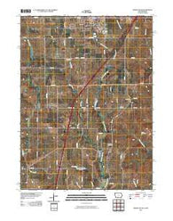 Lamoni South Iowa Historical topographic map, 1:24000 scale, 7.5 X 7.5 Minute, Year 2010