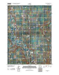 Lanesboro Iowa Historical topographic map, 1:24000 scale, 7.5 X 7.5 Minute, Year 2010