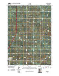 Latimer Iowa Historical topographic map, 1:24000 scale, 7.5 X 7.5 Minute, Year 2010