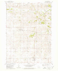 Laurel Iowa Historical topographic map, 1:24000 scale, 7.5 X 7.5 Minute, Year 1980