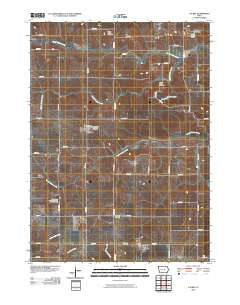 Laurel Iowa Historical topographic map, 1:24000 scale, 7.5 X 7.5 Minute, Year 2010