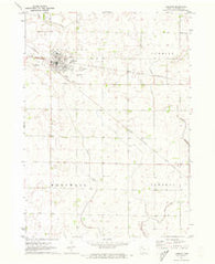 Laurens Iowa Historical topographic map, 1:24000 scale, 7.5 X 7.5 Minute, Year 1971