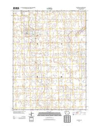 Laurens Iowa Historical topographic map, 1:24000 scale, 7.5 X 7.5 Minute, Year 2013