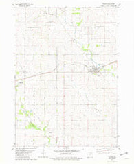 Lawler Iowa Historical topographic map, 1:24000 scale, 7.5 X 7.5 Minute, Year 1981