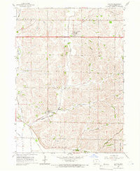 Lawton Iowa Historical topographic map, 1:24000 scale, 7.5 X 7.5 Minute, Year 1964
