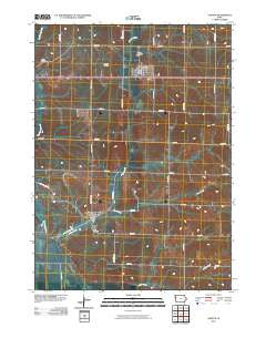 Lawton Iowa Historical topographic map, 1:24000 scale, 7.5 X 7.5 Minute, Year 2010