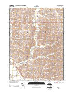 Lawton Iowa Historical topographic map, 1:24000 scale, 7.5 X 7.5 Minute, Year 2013
