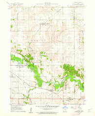 Le Grand Iowa Historical topographic map, 1:24000 scale, 7.5 X 7.5 Minute, Year 1960