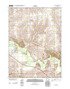 Le Grand Iowa Historical topographic map, 1:24000 scale, 7.5 X 7.5 Minute, Year 2013